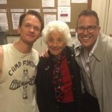 Twitter Watch: Michael Mayer with Neil Patrick Harris and Charlotte Rae Backstage at…