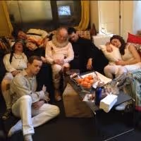 Photo Flash: Saturday Intermission Pics, March 8 - THE FANTASTICKS Prepare to Spring…