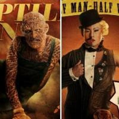 Photo Flash: 'Only Pennies for Peeks!' Meet the Freaks of Broadway's SIDE SHOW