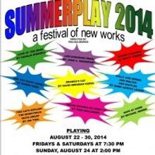 Changing Scene and Tacoma Little Theatre to Present SUMMERPLAY 2014 Festival, 8/22-30