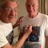 Patrick Stewart and Ian McKellen to Auction Three Coney Island T-Shirts for New…