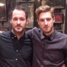 Photo Flash: West End and Broadway Unite! Declan Bennett Visits ONCE