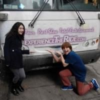 Photo Flash: ANNIE's Lilla Crawford and DISASTER!'s Jonah Verdon Hop on THE RIDE