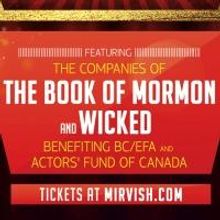 WICKED & THE BOOK OF MORMON Tour Casts Set for BC/EFA and Actors' Fund Fundraiser, 10
