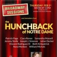 'HUNCHBACK' Stars Patrick Page, Ciara Renee and More Set for BROADWAY SESSIONS…