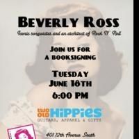 Beverly Ross Holds Book Signing At Nashville's Two Old Hippies Today
