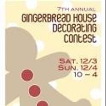 Artists Exchange Hosts 8th Annual Gingerbread House Decorating Contest, 12/1
