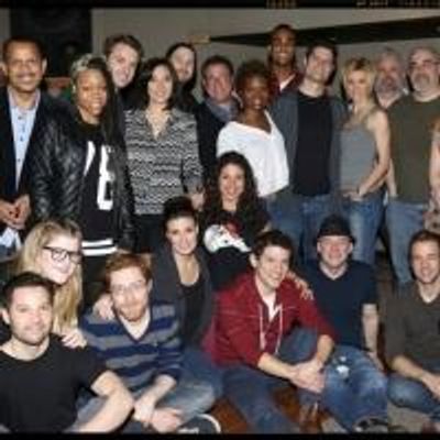 FREEZE FRAME: IF/THEN Cast and Creative Team in the Recording Studio!