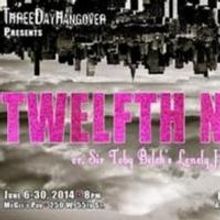 Three Day Hangover to Present 'TWELFTH NIGHT...' at McGee's Restaurant and Pub…