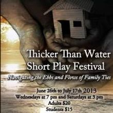 Merit Theater and Film Group Kick Off THICKER THAN WATER Today at 13th Street Rep