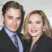 Photo Flash: Kim Cattrall & Seth Numrich Celebrate Opening Night of SWEET BIRD OF…