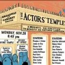 Broadway and Cabaret Stars Join 2012 Musical Fundraiser for The Actors' Temple…