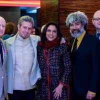 Photo Flash: Michael Findlay, Elliot Goldenthal, Mira Nair and Fred Wilson at NYFA…