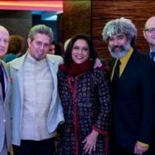 Photo Flash: Michael Findlay, Elliot Goldenthal, Mira Nair and Fred Wilson at NYFA…