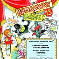 Woof! BROADWAY BARKS! Takes Place Today, Starting at 3:30pm in Shubert Alley