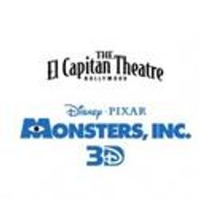 The El Capitan Theatre Screens MONSTERS, INC. 3D, 12/19-1/6