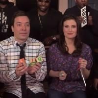 STAGE TUBE: Must Watch! Idina Menzel Sings 'Let It Go' with Jimmy Fallon and The… Video