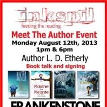 Inkspil Hosts Meet the Author Event, 8/12