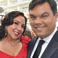 INTERVIEW: Bobby Lopez, Kristen Anderson on the Golden Globes Red Carpet
