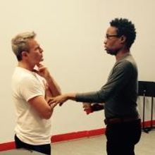 Photo Flash: In Rehearsal for HAM: SLICES OF LIFE with Sam Harris and Billy Porter