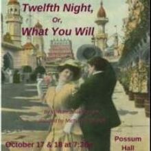 Possum Point Players' New Faces of Shakespeare Presents TWELFTH NIGHT OR WHAT YOU WIL