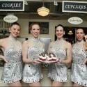 Photo Flash: Rockettes Unveil Rockettes Red Velvet Cupake at Magnolia Bakery