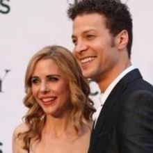 Photo Flash: Kerry Butler & Justin Guarini Host TONY AWARDS Simulcast in Times Squre