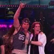 Photo Coverage: NY Yankee Mark Teixeira Makes Appearance in ROCK OF AGES!