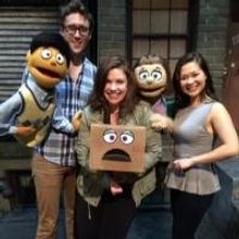 Photo Flash: Tony Nominee Mary Bridget Davies Visits AVENUE Q