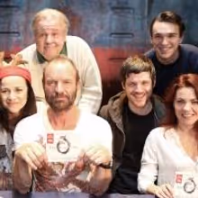 Photo Coverage: Sting and THE LAST SHIP Company Sign Cast Albums at the Neil Simon…