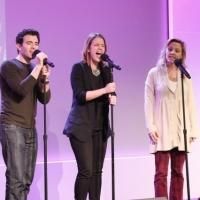 Photo Coverage: BEAUTIFUL's Jessie Mueller, Jarrod Spector & Anika Larsen Perform at Apple Store Soho
