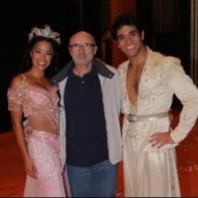 Photo Coverage: Backstage at ALADDIN with Phil Collins!