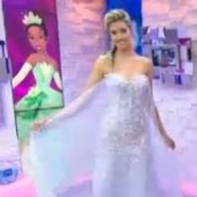 VIDEO: First Look at Disney's FROZEN-Inspired Wedding Gown