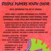 Registration for Steeple Players Chorus Set for 8/3