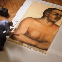 Rare Preparatory Drawings of Diego Rivera's Detroit Industry Murals Scientifically…