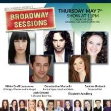 Constantine Maroulis and More Celebrate BoCo at BROADWAY SESSIONS Tonight