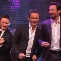 VIDEO: X-MEN's Hugh Jackman, Michael Fassbender and James McAvoy Dance to 'Blurred… Video