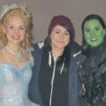 Photo Flash: X FACTOR's Lucy Spraggan Visits WICKED!