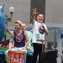 Photo Flash: First Look at George Takei as Grand Marshal in Columbus Pride Parade
