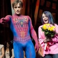 Photo Flash: SPIDER-MAN Cast Celebrates Super-Fan Christine Antosca