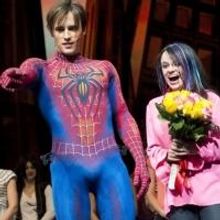 Photo Flash: SPIDER-MAN Cast Celebrates Super-Fan Christine Antosca