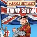 HORRIBLE HISTORIES - BARMY BRITAIN Departs the Garrick Theatre to Tour the Middle…
