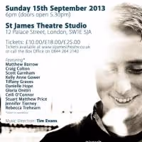 Jonathan Reid Gealt Plays St James Studio Theatre Today