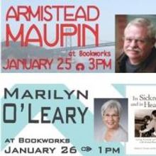 This Week at Bookworks Includes Amistead Maupin, Marilyn O'Leary and More
