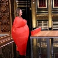 VIDEO: Keri Russell Plays Inflatable Flip Cup on TONIGHT SHOW