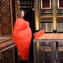 VIDEO: Keri Russell Plays Inflatable Flip Cup on TONIGHT SHOW