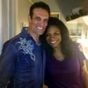 Photo Flash: Anthony Crivello Visits Audra McDonald in PORGY AND BESS