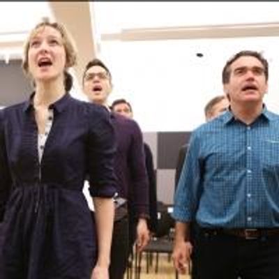 Photo Coverage: Sail On! In Rehearsal with Brian d'Arcy James, Jill Paice &amp; the Cast of TITANIC