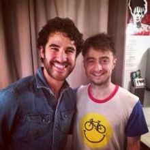 Photo: J. Pierpont Finchs Unite!: Darren Criss Visits 'INISHMAAN' Star Daniel…
