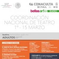 EN CARTELERA: Teatro del INBA (Marzo 2015)